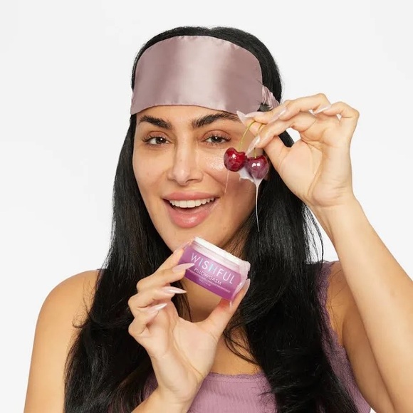 Wishful Pillowgasm Cherry Glow Sleeping Mask 1.94 oz/55g - BRAND NEW/SEALED! - Picture 6 of 11